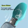 800ml Dogs Water Bottle Portable High Capacity Leakproof Pet Foldable Drinking Bowl Golden Retriever Outdoor Walking Supplies Pet Products - Image 4